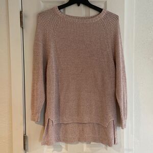 Express XS mauve pink jegging fit sweater